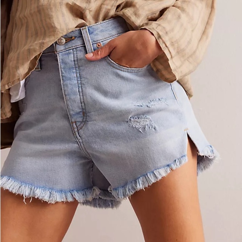we the free crvy high rise vintage short